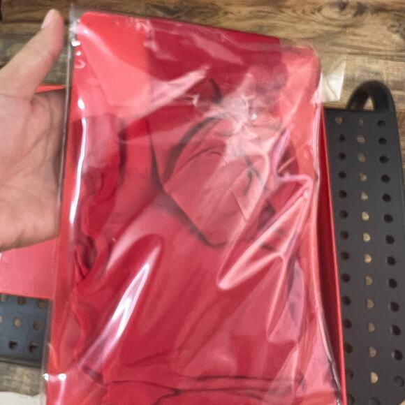 Valentino x Wolford Red Tights Shiny FW2007 Size S Sealed Vintage Hosiery - Picture 6 of 7